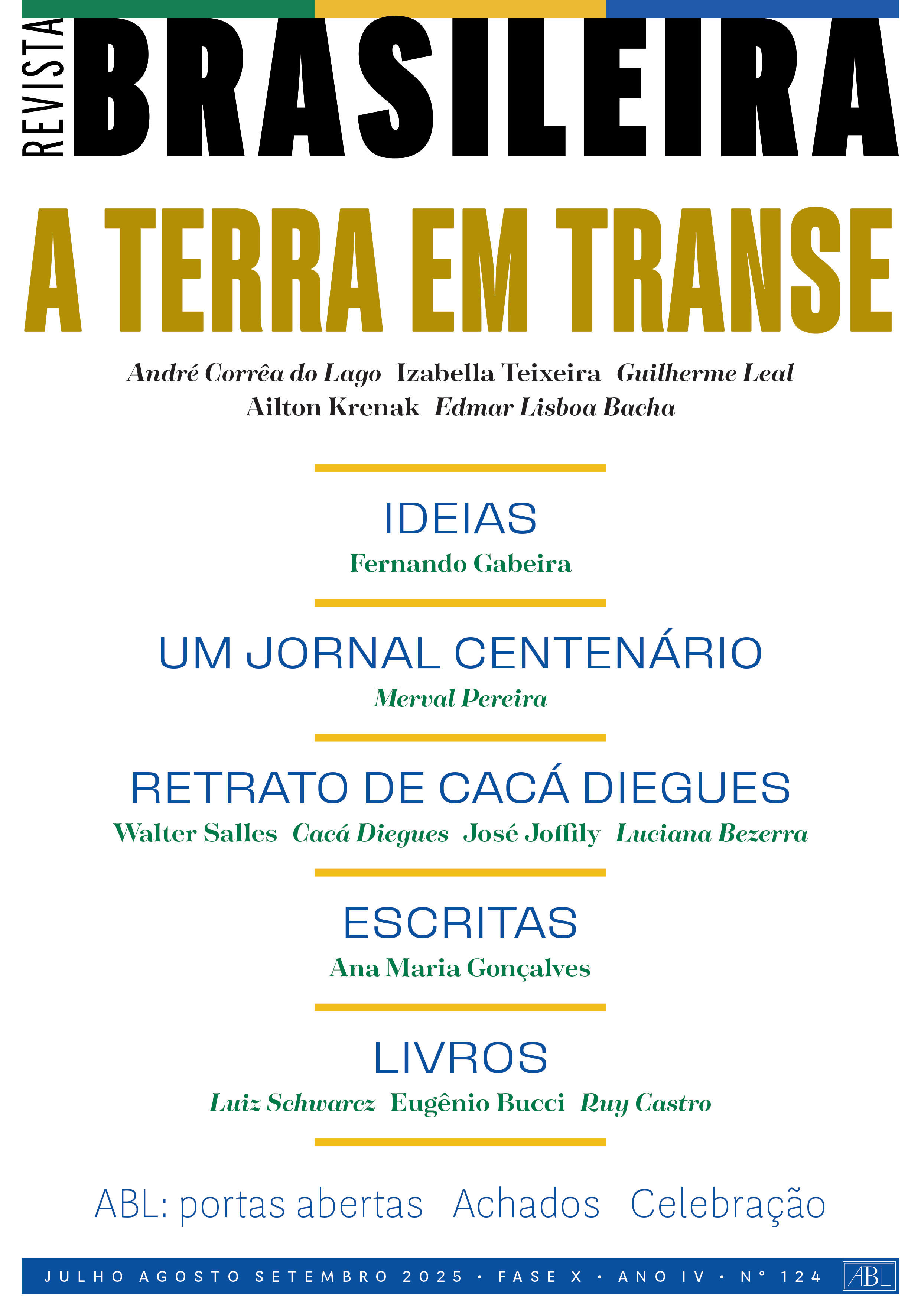 Capa Revista Brasileira nº.124